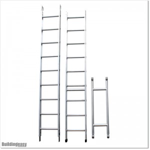 Scaffolding ladder Made Out Of Aluminium.