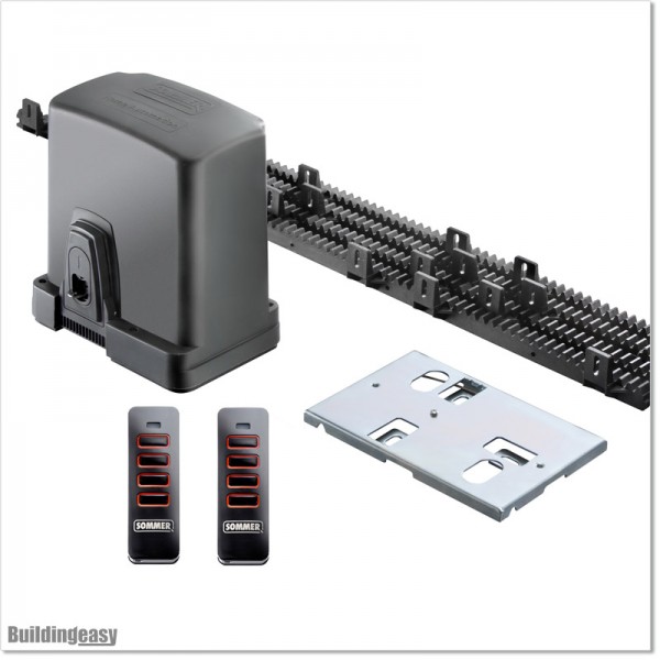 Sommer Runner Plus Gate Opener made in Germany. Suitable for gates up to 800 Kg and 12M long.