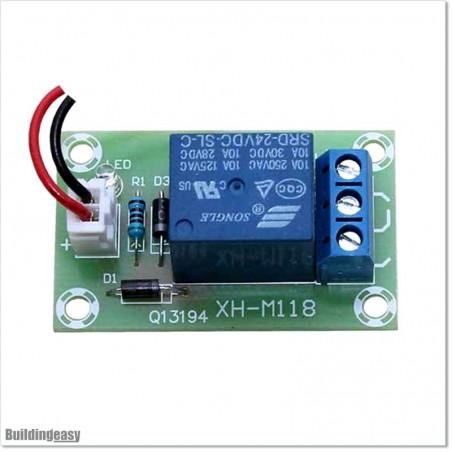 24V Relay with NO / NC Contact Output.