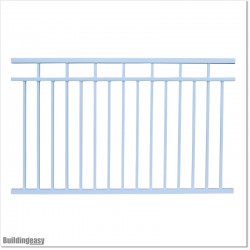 Balcony Fence - White