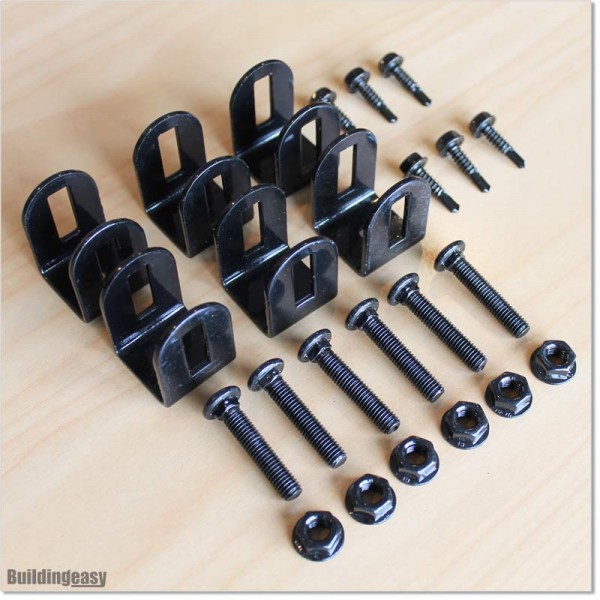 Steel Fence Mounting Bracket fits our steel fences.