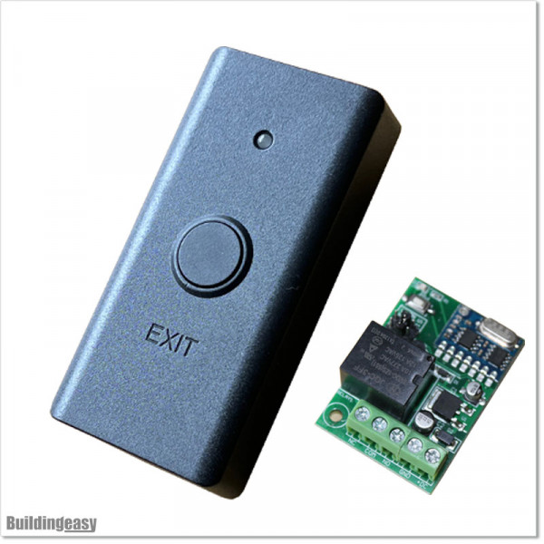Wireless Push Button works on 433MHz. Works with all of our gate openers.  Powered by 2032 Li- Battery (3V)