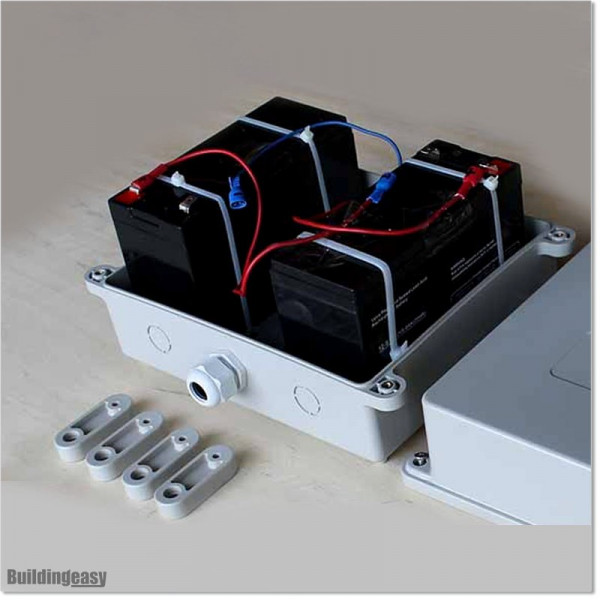 Sealed Battery Box With Two Powerfull 12V Batteries Fitted Inside