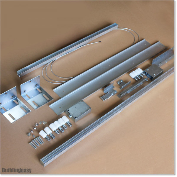 Telescopic gate kit for 8M gate