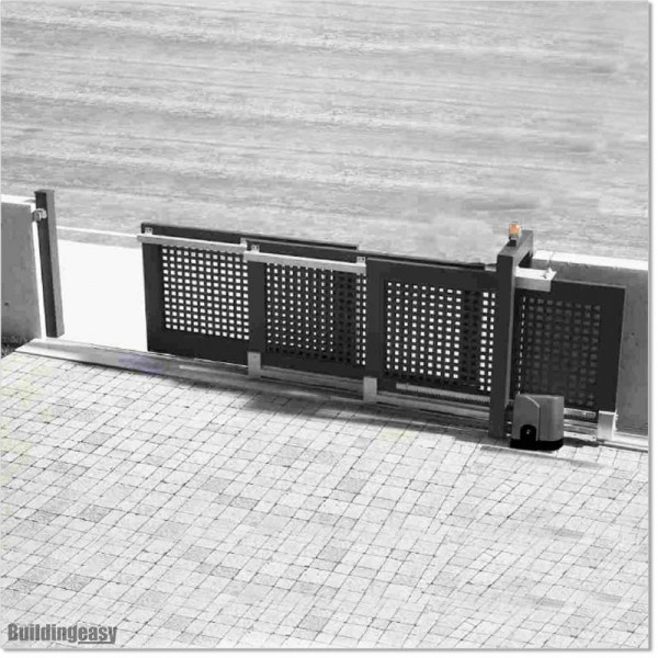 Telescopic gate kit for 4.5M gate