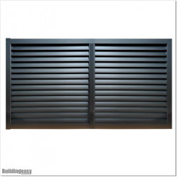 Single Swing Louver Gate 3M...