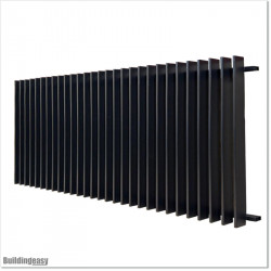 Aluminium Finn Fence 2.4W...