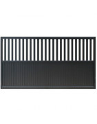 1.8M Matte Black Gates