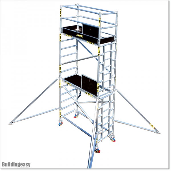 5M Scaffolding with Inbuilt Ladder and 2 Working Platforms in Auckland