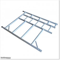 1.25M wide Aluminium Scaffolding Frame with Inbuilt Ladder.