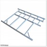1.25M wide Aluminium Scaffolding Frame with Inbuilt Ladder.