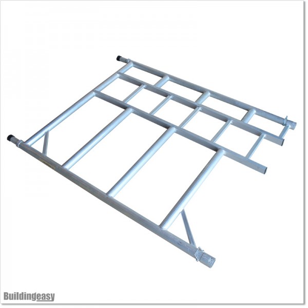 1.25M wide Aluminium Scaffolding Frame with Inbuilt Ladder.