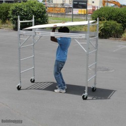 Adjustable Mobile Aluminium scaffolding with AS/NZS Standards in NZ