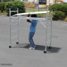 Adjustable Mobile Aluminium scaffolding with AS/NZS Standards in NZ