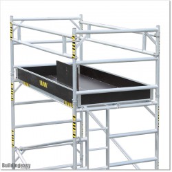 Aluminium Movable Scaffolding 3.4M Height with Larger Working Area.