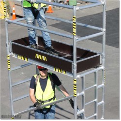 5M Scaffolding with Inbuilt Ladder and 2 Working Platforms in Auckland