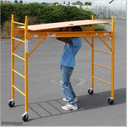 Adjustable Mobile Steel scaffolding with AS/NZS Standards in NZ.