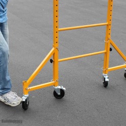 3.6M Scaffolding Tower With Overal Height of 4.6M. Very easy to store.