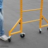 3.6M Scaffolding Tower With Overal Height of 4.6M. Very easy to store.
