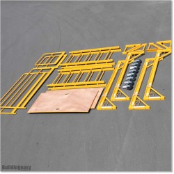 3.6M Scaffolding Tower With Overal Height of 4.6M. Very easy to store.