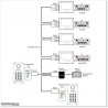 Video Intercom 7” TFT Colour Monitor with Gate Open and Electric Lock buttons
