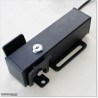 This Gate Lock works 24VDC power supply. Comes with Manual Release Key.