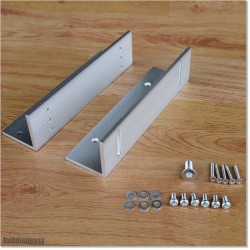 Z Bracket is used with our GLE2 and GLE21 Electric Locks.