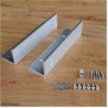 Z Bracket is used with our GLE2 and GLE21 Electric Locks.