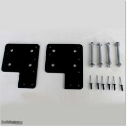 GLE3 Electric Lock Mounting Plate can be used with most of Aluminium or Timber Gates.