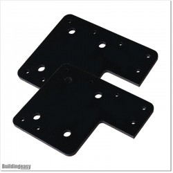 GLE3 Electric Lock Mounting Plate can be used with most of Aluminium or Timber Gates.
