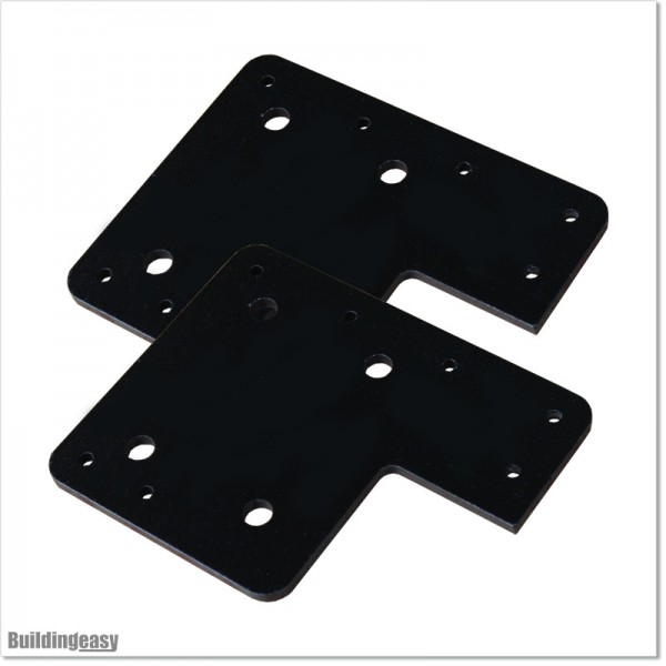 GLE3 Electric Lock Mounting Plate can be used with most of Aluminium or Timber Gates.