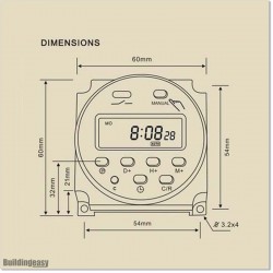 Timer Switch To Operate Access Control Systems During Certain Times of the Day.