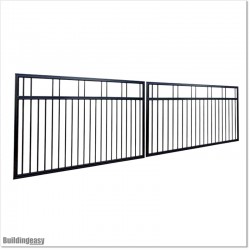 5.4 M wide Aluminium Swing Gate with the Best Quality and For Best Price