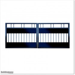 3.6M Aluminium Swing Gate with Fitted Sheets For Best Price In Auckland.