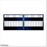 3.6M Aluminium Swing Gate with Fitted Sheets For Best Price In Auckland.