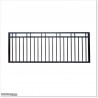 This gate is 2.5M wide and gate height is 1.1M.