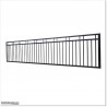 5.8M Wide and 1.2M High Sliding Gate Flat Top in Auckland.