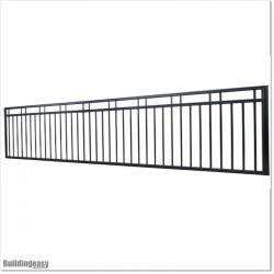 6.4M Wide and 1.2M High Sliding Gate Flat Top in Auckland.