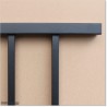 Aluminium Fencing Panels 2.4M Wide and 0.8M High in Auckland.