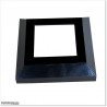 Black Colour 76 x 76 Aluminium Post Base Cover For Post.