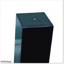 Balcony Handrail Post Black