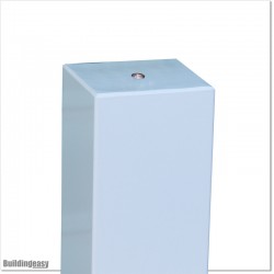 Balcony Handrail Post White