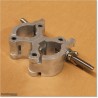 Aluminium Coupling fits 2” or 50mm pipes. This fits our Aluminum Scaffolding