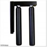 Top Roller Guide With L Bracket and Two 300mm Extra Large Rollers.