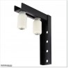 Two Roller Guide With Strong Steel Bracket and Two 41mm Rollers.