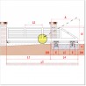 Complete Cantilevered Gate Kit For Heavy Duty Sliding Cantilevered Gate.