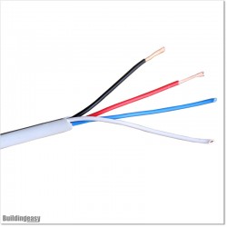 4 x 0.44mm², V75 PVC insulated Security and Access Control Cable in Meters