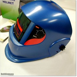 Grinding and Welding Helmet with Battery Backup and Extra Lenses