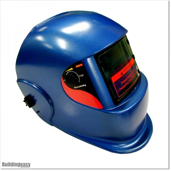 Grinding and Welding Helmet with Battery Backup and Extra Lenses