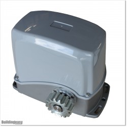Light duty solar powered sliding gate opener. Kit comes with 24V solar system